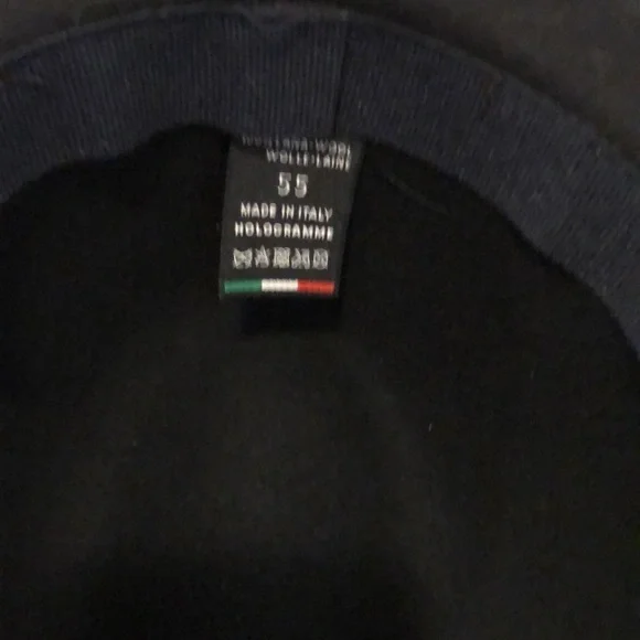 Navy wool hat - Picture 3 of 3